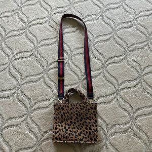 Stella & Dot Game Changer Leopard Crossbody